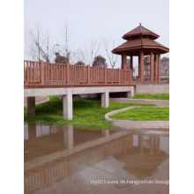 Heißer Verkauf neue wasserdichte WPC Outdoor-Zaun (für Brücke, Garten mit 20 Jahren Garantie,)